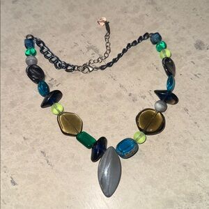 Sabika Beaded Chunky Necklace Winter 2020